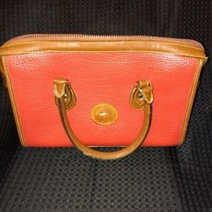 Red Vintage Dooney Burke Handbag